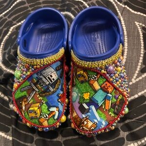 Custom Minecraft Crocs